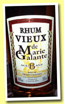 Rhum Vieux de Marie-Galante 6 ans (40%, Aldi, +/-2014)