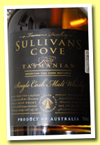 Sullivan's Cove 2000/2013 'American Oak' (47.5%, OB, Tasmania, cask #HH115, 240 bottles)