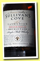 Sullivan's Cove 2000/2013 'Double Cask' (40%, OB, Tasmania, casks #HH0131-0137-0213-0523, 1398 bottles)