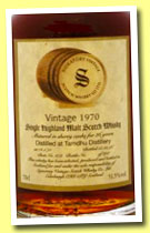 Tamdhu 26 yo 1970/1996 (51.5%, Signatory, butt, cask #378, 390 bottles)