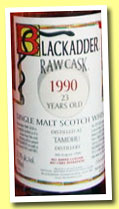 Tamdhu 23 yo 1990/2013 (52.9%, Blackadder, Statement, hogshead, cask #10928, 224 bottles)