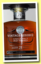 Teeling Vintage Reserve 21 yo 'Silver Bottling' (46%, OB, Irish, 2013)