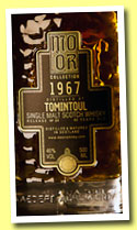 Tomintoul 43 yo 1967/2010 (46%, Mo Or Collection, bourbon hogshead, cask #4691, 215 bottles)