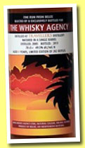 Travellers 8 yo 2005/2013 (49,5%, The Whisky Agency, Belize, 282 bottles)