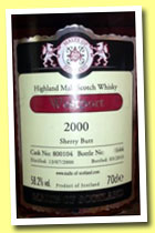 Westport 2000/2010 (58.2%, Malts of Scotland, sherry butt, cask #8001004)