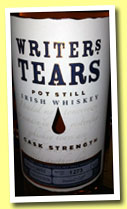 Writer's Tears Cask Strength (52%, Irish, Pot Still, 1800 bottles, 2012)