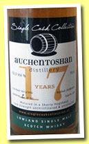 Auchenstoshan 17 yo 1995/2013 (53.5%, Single Cask Collection, sherry butt, 263 bottles)