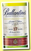 Ballantine's 17 yo ‘Glentauchers Signature Edition’ (40%, OB, blend, +/-2014)