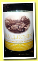 Ballechin 'Sauternes Cask Matured’ (46%, OB, 2013)