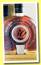 Barceló 30 yo 'Imperial' (43%, OB, Dominican Republic, +/-2013)