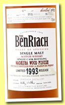 Benriach 20 yo 1993/2013 (54.2%, OB, La Maison du Whisky, Madeira wood finish, cask #1878)