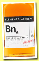 Bn6 (56.9%%, Specialty Drinks, Elements of Islay, 2014)