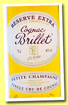 Brillet ‘Réserve Extra’ (40%, OB, Petite Champagne, +/-2013)