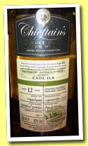 Caol Ila 12 yo 2001/2014 (43%, Chieftain's, hogshead, casks #309965-309966, 911 bottles)