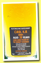 Caol Ila 29 yo 1984/2013 (54.7%, Signatory for The Whisky Exchange, refill sherry, cask #2758, 225 bottles)
