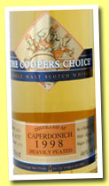 Caperdonich 14 yo 1998/2012 (46%, Coopers Choice, heavily peated, hogshead, 360 bottles)