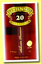 Centenario 20 yo 'Fundacion XX' (40%, OB, Costa Rica, +/-2013)