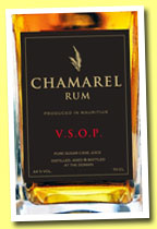 Chamarel V.S.O.P. (44%, OB, rum, Mauritius, +/-2013)