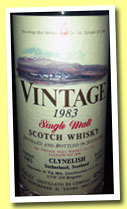 Clynelish 1983/1996 ‘Vintage’ (40%, Vintage Malt Whisky Co. For VA.MA Italy)