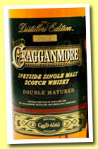 Cragganmore 2000 ‘Distillers Edition’ (40%, OB, Port finish, CggD 6565, 2013) 