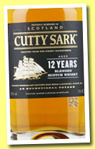 Cutty Sark 12 yo (40%, OB, Scotch blend, +/- 2014)