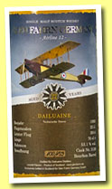 Dailuaine 22 yo 1992/2014 (53.1%, Glen Fahrn Germany, bourbon barrel, cask #3126)