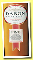 Daron 'Fine' (40%, OB, Calvados, Pays d'Auge, +/-2013)