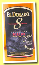 El Dorado 8 yo (40%, OB, Demerara, +/-2013)
