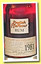 English Harbour 25 yo 1981/2006 (40%, OB, Antigua)