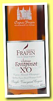 Frapin 'Château de Fontpinot XO' (41%, OB, Grande Champagne, +/-2013)