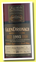 Glendronach 20 yo 1993/2013 (59.1%, OB, Abbey Whisky, Oloroso sherry butt, cask 33, 592 bottles)