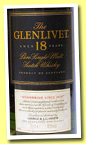 Glenlivet 18 yo (43%, OB, pure single malt, +/-2002)