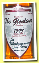 Glenlivet 1993/2006 (53.4%, Whisky-Fässle for Whiskymaniacs Süd-West, sherry)