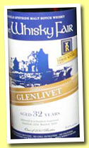Glenlivet 32 yo 1978/2010 (52,9%, The Whisky Fair and Three Rivers Tokyo, bourbon hogshead, 250 bottles)