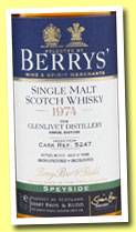 Glenlivet 37 yo 1974/2012 (46%, Berry Bros & Rudd for Whisky.com.tw, cask #5247)