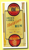 Haitian Rum 7 yo (46%, Cadenhead's Green Label, +/-2011)