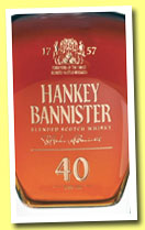 Hankey Bannister 40 yo (44.3%, OB, Scotch blend, 1480 decanters, 2013)