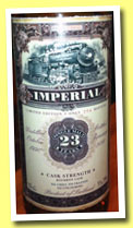 Imperial 23 yo 1990/2014 (55.7%, Jack Wiebers, Old Train Line, bourbon, cask #1360161, 354 bottles)