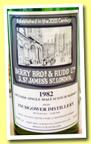 Inchgower 1982/2011 (52.9%, Berry Bros & Rudd for La Maison du Whisky, cask #6984)