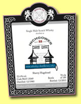 Inchgower 33 yo 1980/2013 (52.6%, Malts of Scotland for W-D info, sherry hogshead, cask #MoS 13069, 189 bottles) 