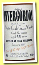 Invergordon 35 yo 1971/2007 (49.5%, Bladnoch Forum, cask #66663, 120 bottles)