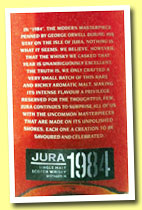 Isle of Jura 1984/2014 (44%, OB)