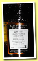 Jura 23 yo 1989/2013 (57.6%, Signatory Vintage, bourbon barrel, cask #30708, 196 bottles)