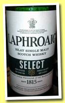 Laphroaig 'Select' (40%, OB, 2014)
