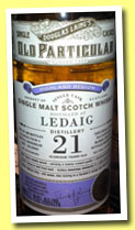 Ledaig 21 yo 1993/2014 (50.9%, Douglas Laing, Old Particular, refill hogshead, cask ref #DL10263, 288 bottles)