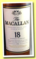 Macallan 18 yo 1996/2004 ‘Sherry Oak’ (43%, OB)