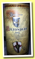 Miltonduff 1992 (56.7%, Kreuzritter, sherry cask, +/-2014)
