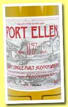 Port Ellen 17 yo 1970/1987 (62.4%, Gordon & MacPhail for Intertrade, 243 bottles)
