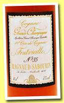 Ragnaud Sabourin 'Fontvielle Alliance No. 35' (43%, OB, Grande Champagne, +/-2013)