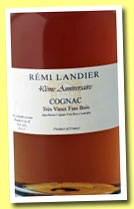 Rémi Landier '40ème Anniversaire - Très Vieux Fins Bois' (45%, OB, Fins Bois, Lot No 73, 40 bottles, 2013)